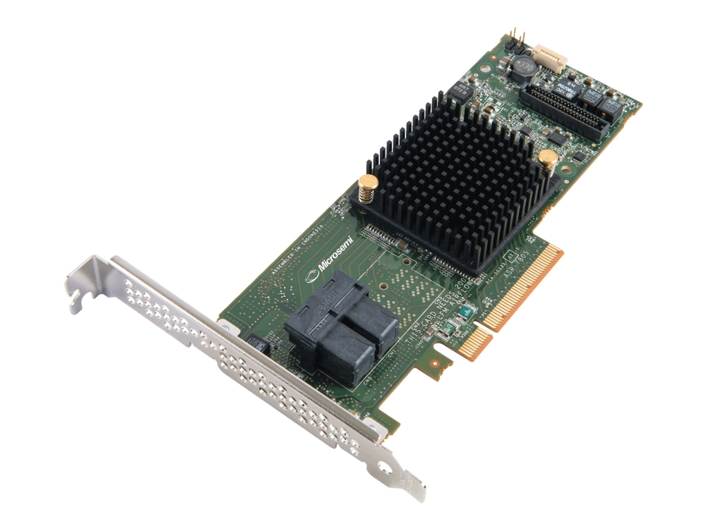 Microsemi   Raid 7805   Storage Controller (raid)   8 Afsendere Kanaler   Sata 6gb S   Sas 6gb S Low Profile   600 Mbps   Raid 0, 1, 5, 6, 10, fra Adaptec