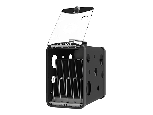 Carryon   Opladningsstation   Bærbar   30 Watt   Pd   5 Output Stikforbindelser (24 Pin Usb C) fra Lockncharge