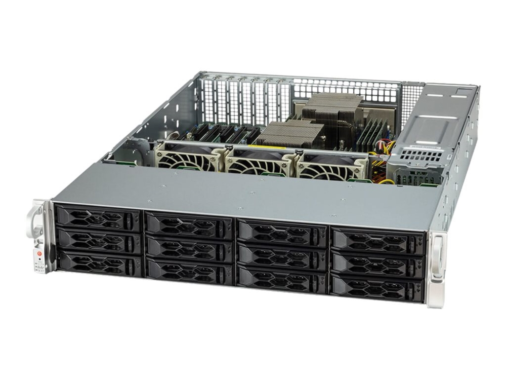 Supermicro A+ Server 2024s Tr   Server   Rack Monterbar 2u   2 Vejs   Uden Cpu Op Til   Ram 0 Gb   Sata   Hot Swap 3.5" Bås(e)   Ingen Hdd   Ast2600 fra Super Micro Computer
