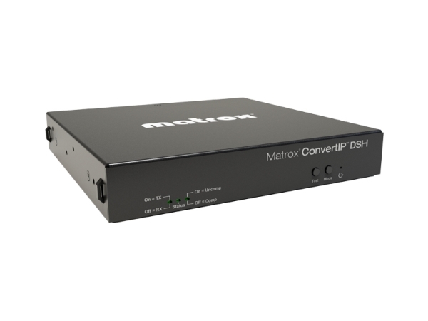 Matrox Convertip Appliance  2x Sfp Network Ports, Hdmi I O., Metal, 4:2:2, 4:4:4, 4:2:0, Rgb, Yuv, 60 Hz, 12 V, 18 W fra Matrox Graphics