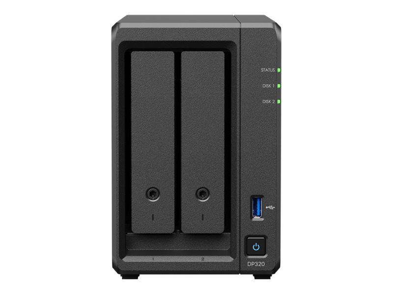 Activeprotect Appliance Dp320   Nas Server   16 Tb   Hdd 8 Tb X 2   Raid 1   Ram 8 Gb   Gigabit Ethernet fra Synology