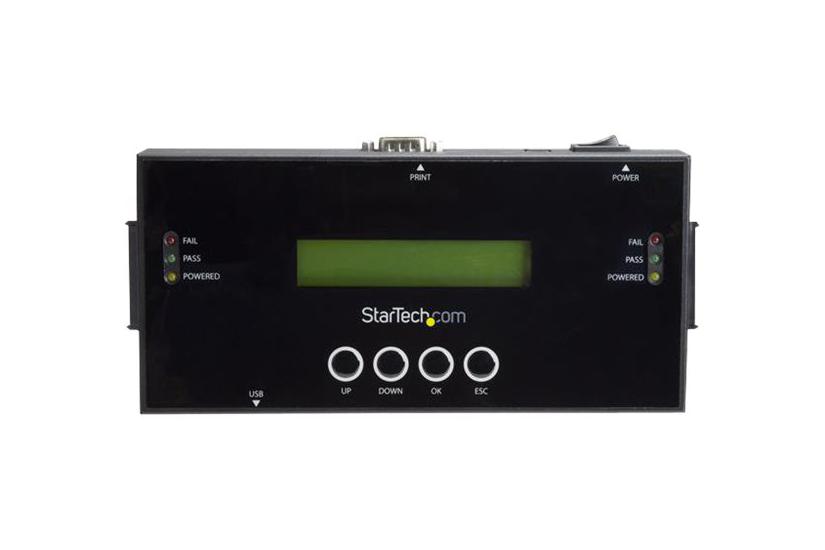 .com 1:1 Hard Drive Duplicator And Eraser For 2.5"  3.5" Sata (i Ii Iii) & Sas (i Ii) Hdd Ssd   Lcd & Rs 232   Cloner & Wiper (satsasdupe11)   Solid State Harddisk Duplikator fra Startech