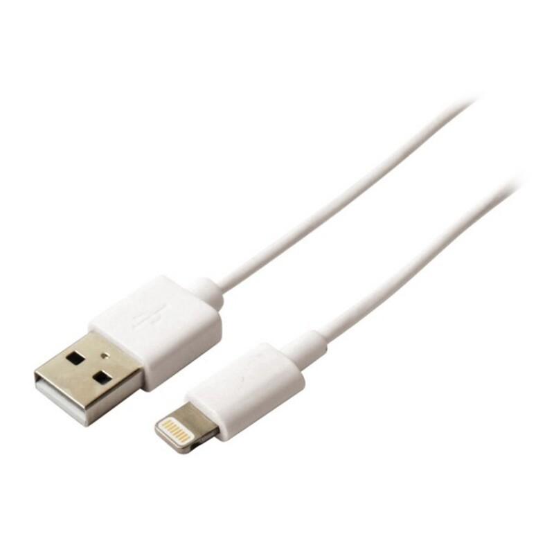 Usb Til Lightning Kabel   (1 M) Hvid fra Contact