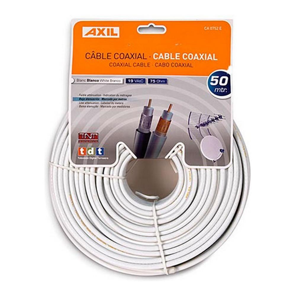 Coaxial Tv Antennekabel   50 M fra Engel