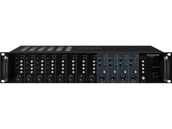 Pa M412 4 Zone Pa Matrix Mixing Amplifier fra Monacor
