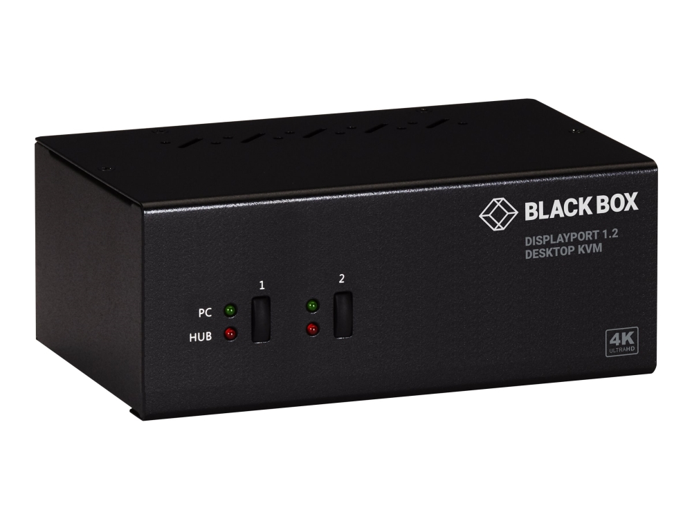 Kvm   Audio   Usb Switch   2 X Kvm   Audio   Usb   1 Lokalbruger   Desktop   Taa Kompatibel   Med 2 års Double Diamond Warranty fra Black Box
