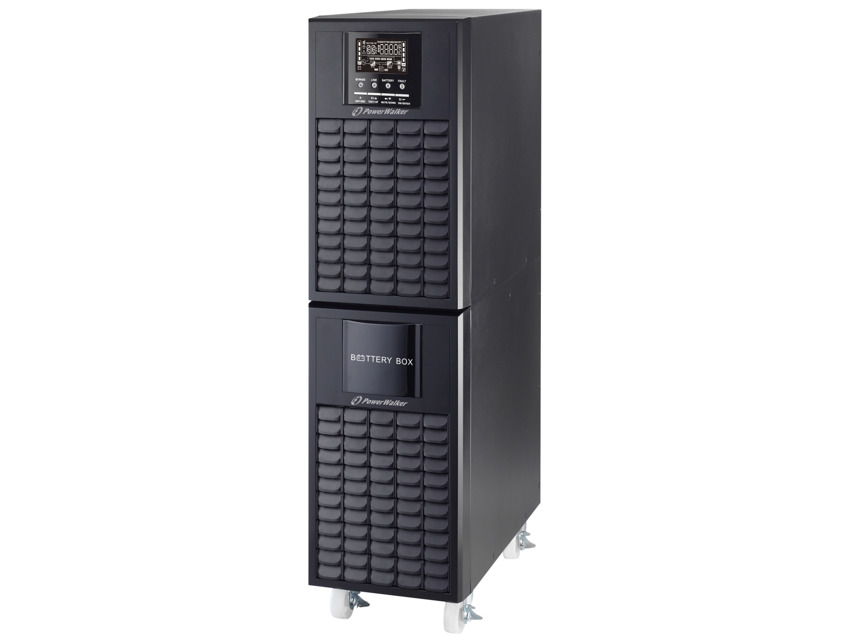 Vfi 10000 Cg Pf1, Dobbeltkonvertering (online), 10 Kva, 10000 W, 110 V, 300 V, 46 64 Hz fra Powerwalker