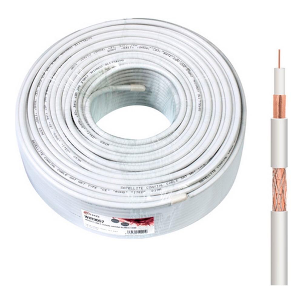 Coaxial Tv Antennekabel   100 M fra Nimo