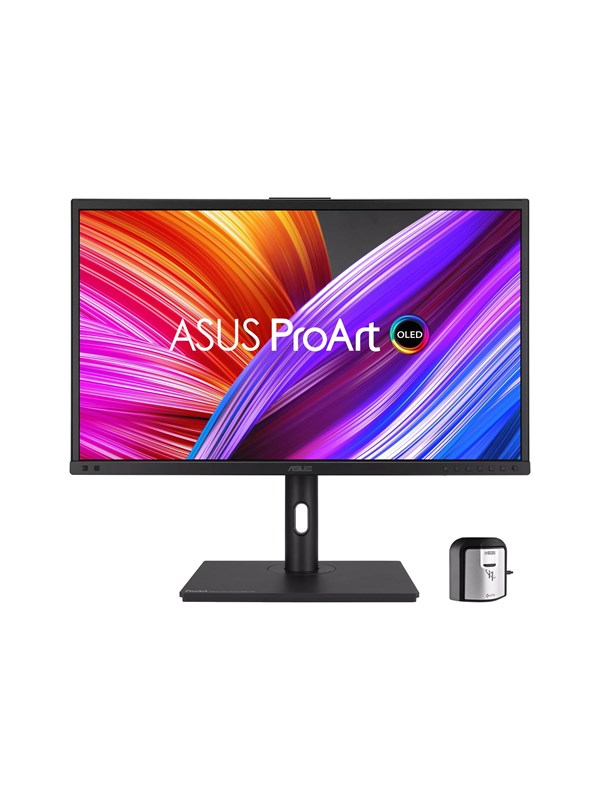 27"   Proart Oled Pa27dce K   3840x2160   Hdr10   80w Usb C   Delta E<1 fra Asus