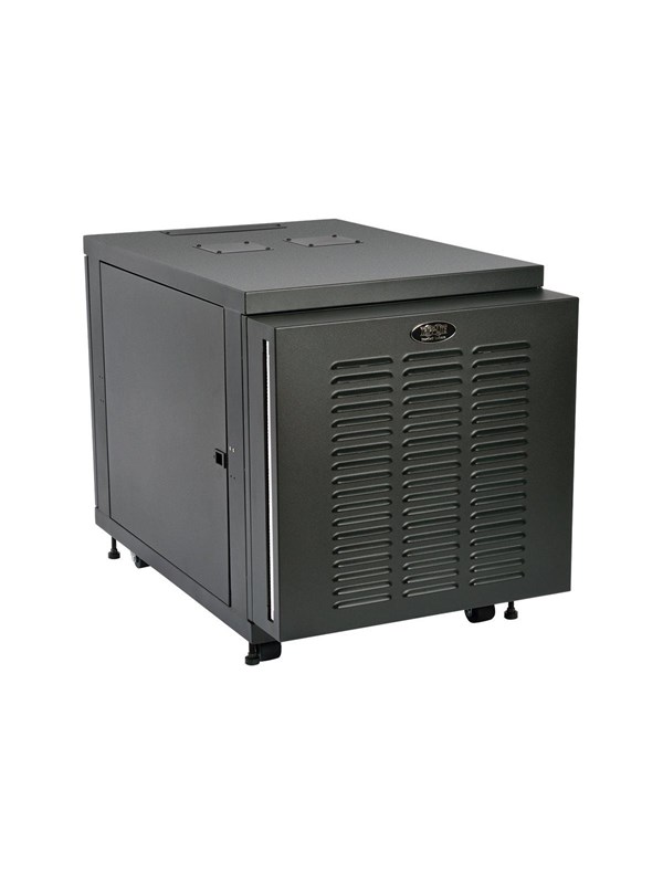 12u Industrial Rack Floor Enclosure Server Cabinet Doors & Sides   Rack   12u fra Tripp Lite