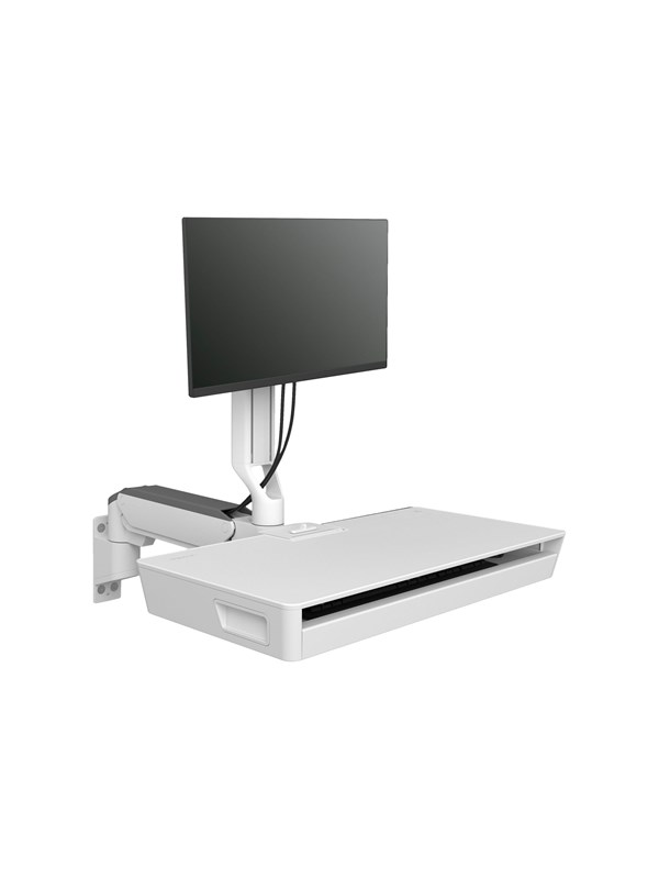 Carefit Combo Arm With Worksurface fra Ergotron