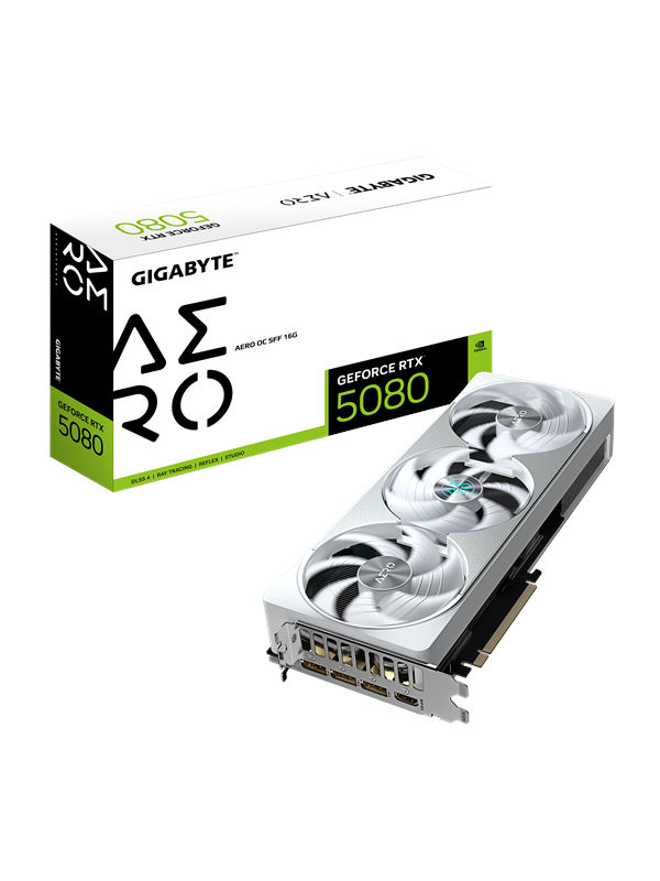 Geforce Rtx 5080 Aero Oc   16gb Gddr7 Ram   Grafikkort fra Gigabyte