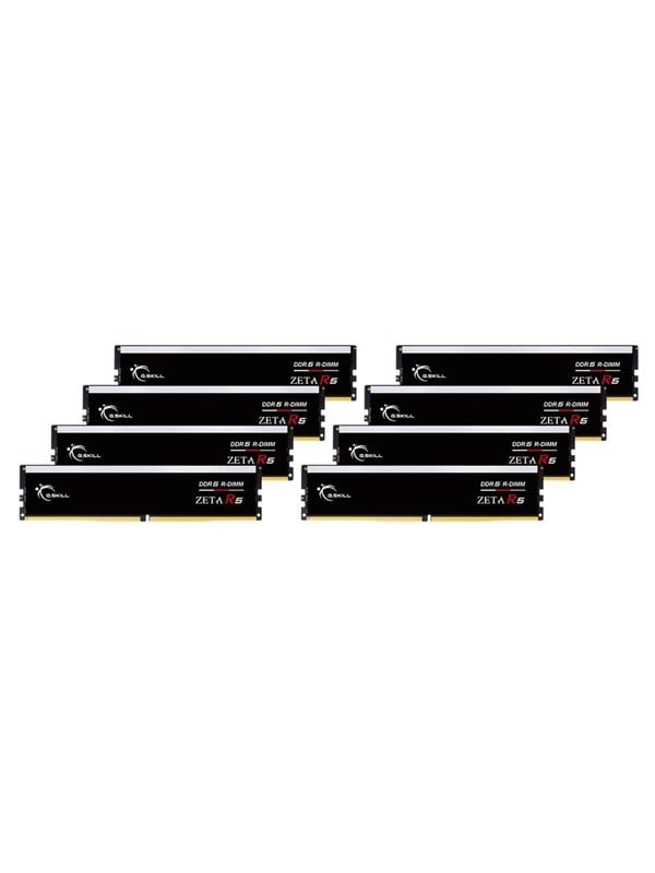Zeta R5 Ddr5 6000   256gb   Cl30   Octa Channel (8 Pcs)   Intel Xmp   Sort fra G.skill