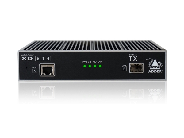 Adder Xd614p Dp, Sender & Modtager, Ledningsført, 4000 M, Cat6, Cat6+, Cat6a, Cat6e, Cat7, Cat7e, Cat8.1, Fiber, 1920 X 1200 Pixel, 8 Bit fra Adder Technology