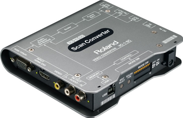 Vc 1 Sc, Sort, Grå, 1920 X 1200 Pixel, Ntsc, Pal, Hdmi + Rca, Sdi Hdmi, Sdi, Hdmi, Vga fra Roland