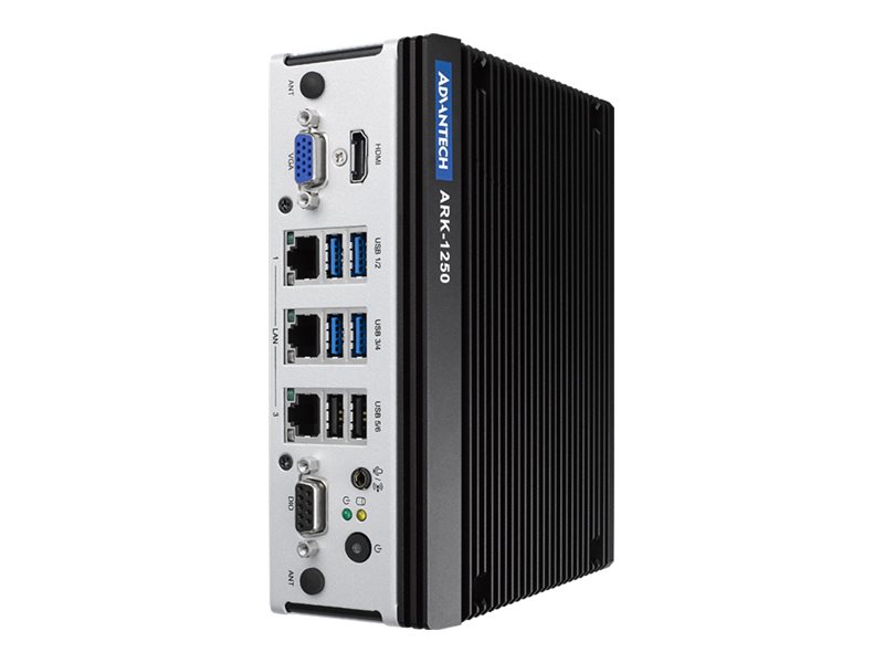 Ark 1000 Series Ark 1250l   Blæserløs   Barebone   Boks 1 X Core I5 1145g7e   Op Til 4.1 Ghz   Ram 0 Gb   Intel Iris Xe Graphics   Gigabit fra Advantech