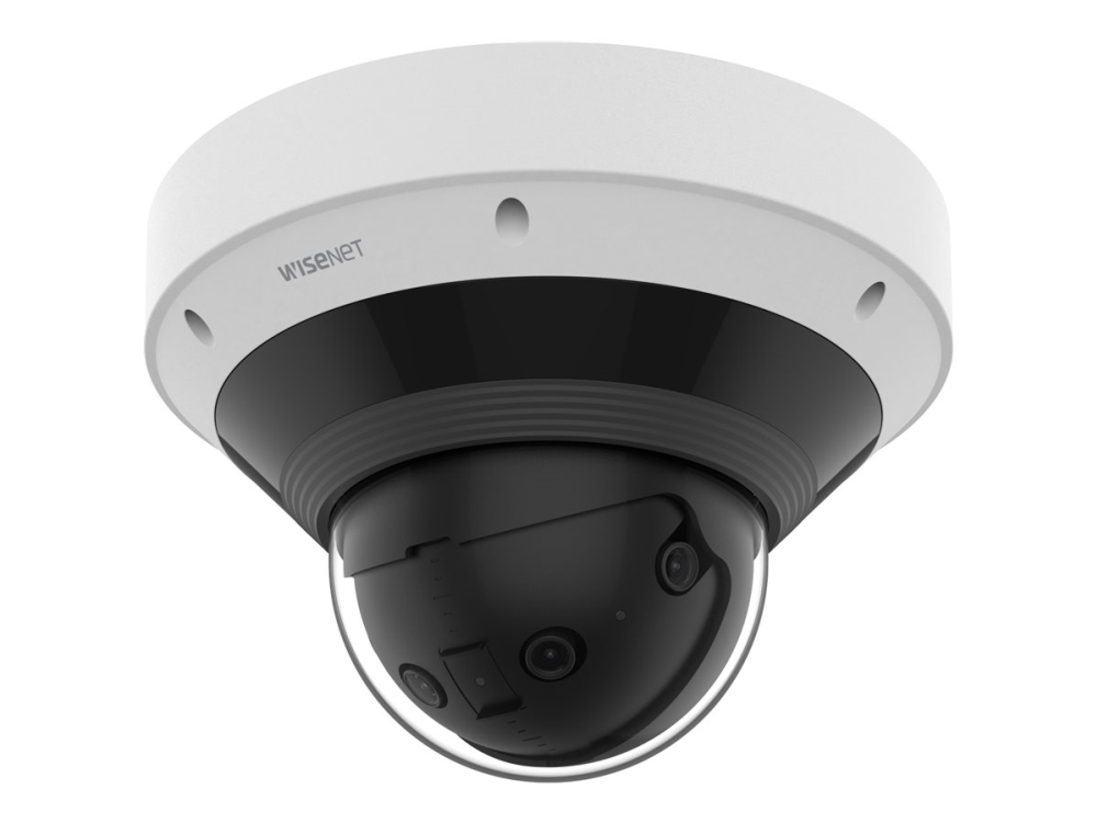 Hanwha Vision Wisenet P Pnm C9022rv   Panoramakamera   Panonering   Hældningsvinkel   Kuppel   Farve (dag Nat)   8 Mp   5120 X 1568   Fast Brændvidde fra Hanwha Techwin