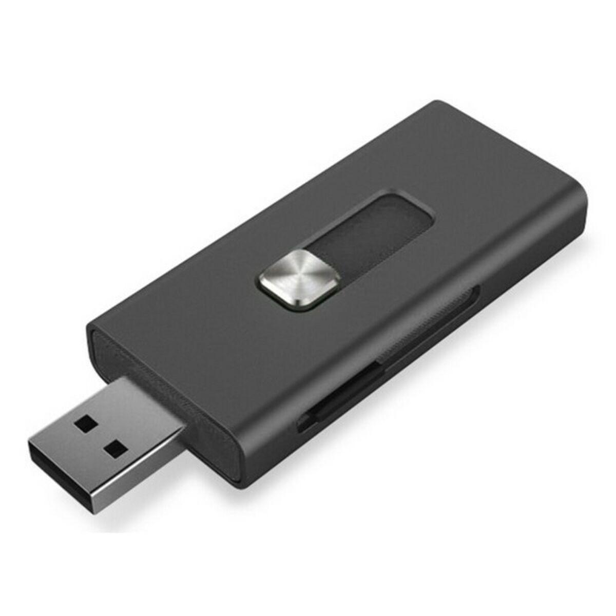 Kortlæser   Micro Sd Sort fra Ksix