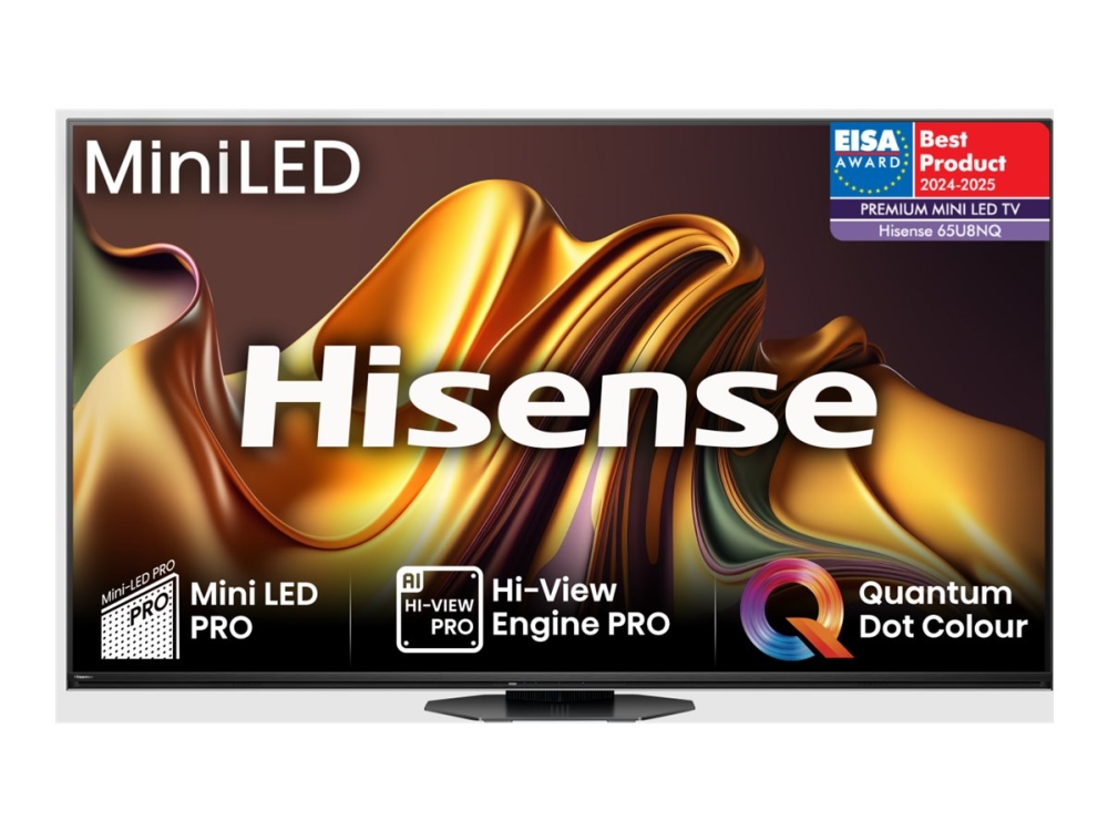 65u8nq   65" Diagonal Klasse U8nq Series Led Bagbelyst Lcd Tv   Uled Mini Led   Smart Tv   Vidaa   4k Uhd (2160p) 3840 X 2160   Hdr   Mini Le fra Hisense
