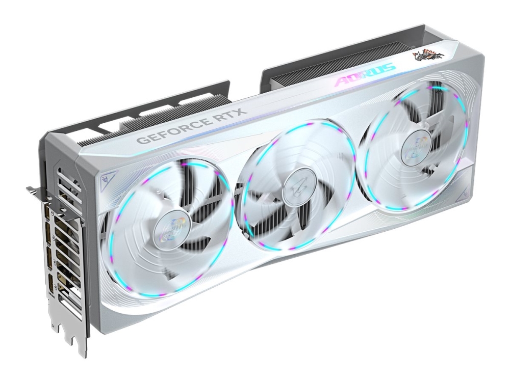 Aorus Geforce Rtx 5080 Master Ice 16g   Grafikkort   Geforce Rtx 5080   16 Gb Gddr7   Pci Express 5.0   3 X Displayport, Hdmi fra Gigabyte Technology