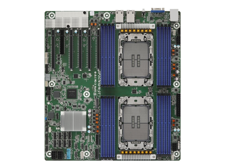 Sp2c741d16 2t, Intel, Lga 4677 (socket E), Intel® Xeon®, Lga 4677 (socket E), Ddr5 Sdram, 1.1 V fra Asrock