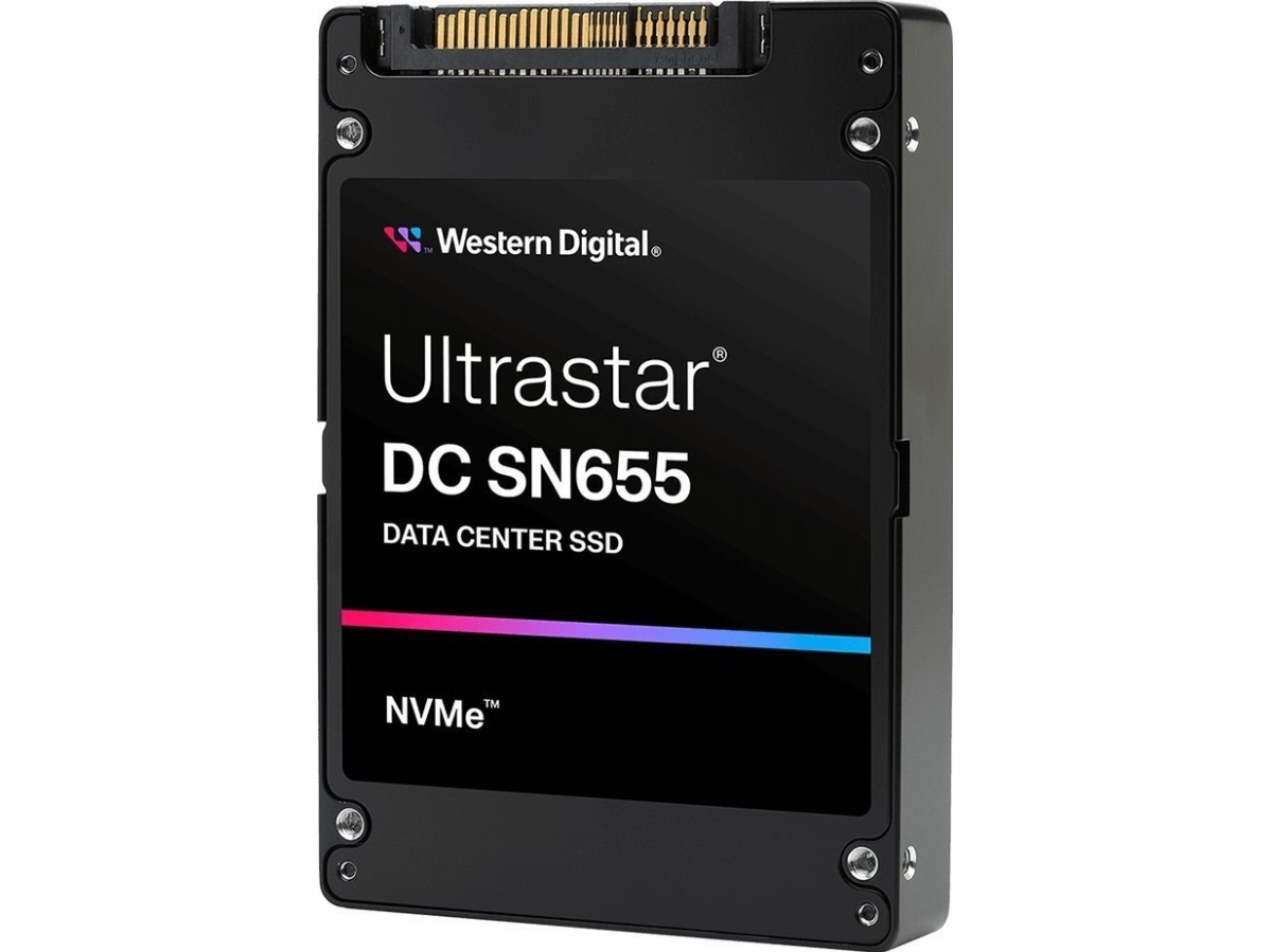 Ultrastar Dc Sn655, 15,3 Tb, U.3, 6800 Mb S fra Western Digital