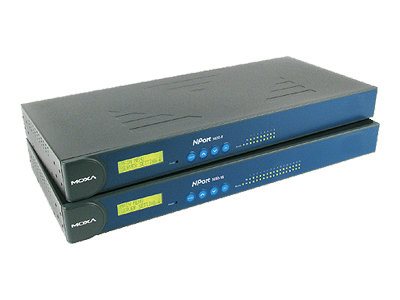 Moxa Nport 5650 16 M Sc   Enhedsserver   16 Porte   Rs 422, Rs 485, Fibre Channel   Rackmonterbar fra Moxa Technologies