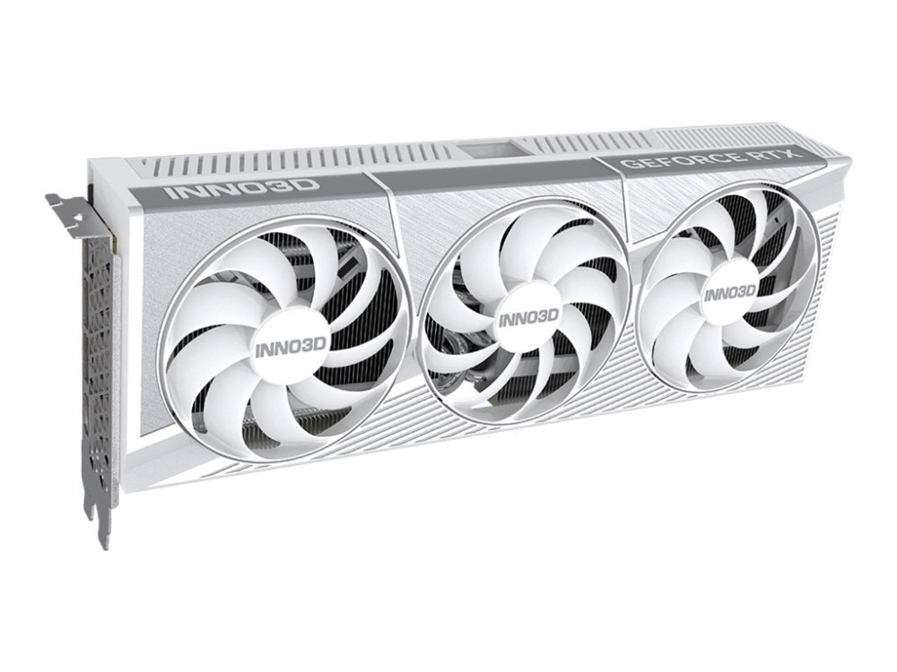 Inno3d Geforce Rtx 5080 X3 Oc   Grafikkort   Geforce Rtx 5080   16 Gb Gddr7   Pci Express 5.0   Hdmi, 3 X Displayport   Hvid fra Innovision Multimedia Technologies
