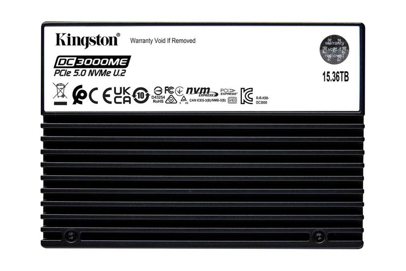 Dc3000me   15.36 Tb   Ssd   U.2 Pcie 5.0 X4 (nvme) fra Kingston