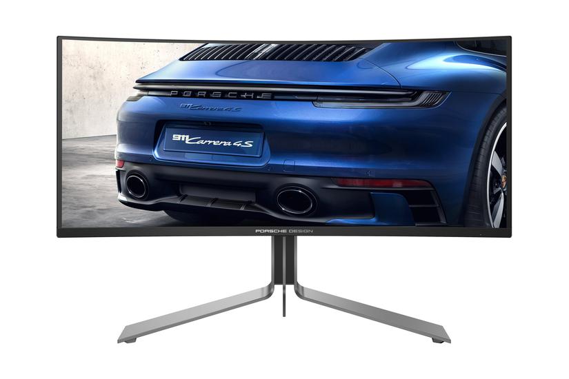 Agon Pro Pd34 Porsche Design Skærm   34"   0,03ms   Wqhd 3440x1440 Ved 240hz fra Aoc