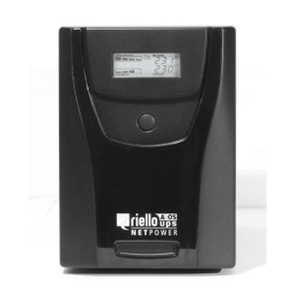 System Til Uafbrydelig Strømforsyning Interaktivt Ups   Npw 800 De Sort 480 W 800 Va fra Riello