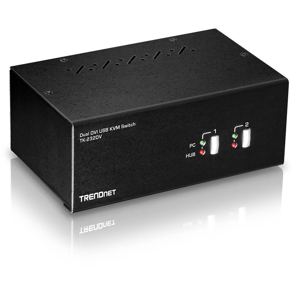 Kvm Kontakt   Tk 232dv fra Trendnet