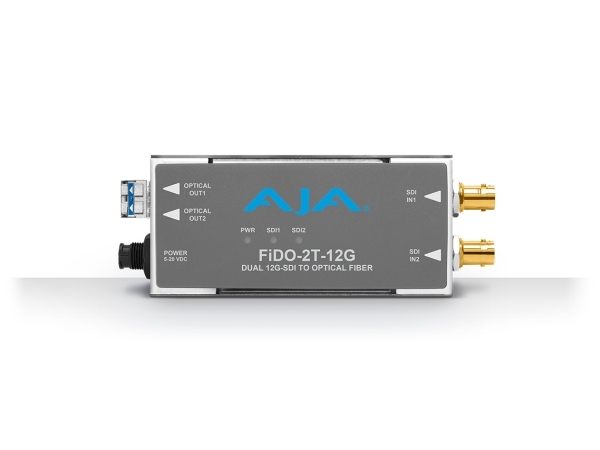 Fido 2t 12g, Aktiv Videoomformer, Grå, 12 Gbit Sek., Bnc, 20 V, 0   40 °c fra Aja