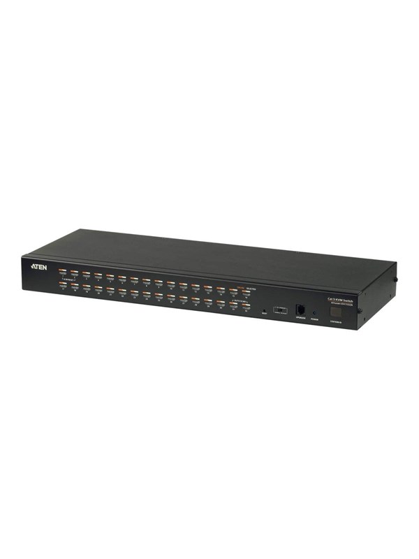 32 Port Cat 5e 6  Kvm Switch fra Aten