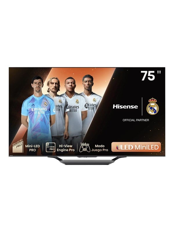 75" Fladskærms Tv Led 4k 75u7nq (189 Cm (75 Zoll) Schwarz Anthrazit Ultra fra Hisense