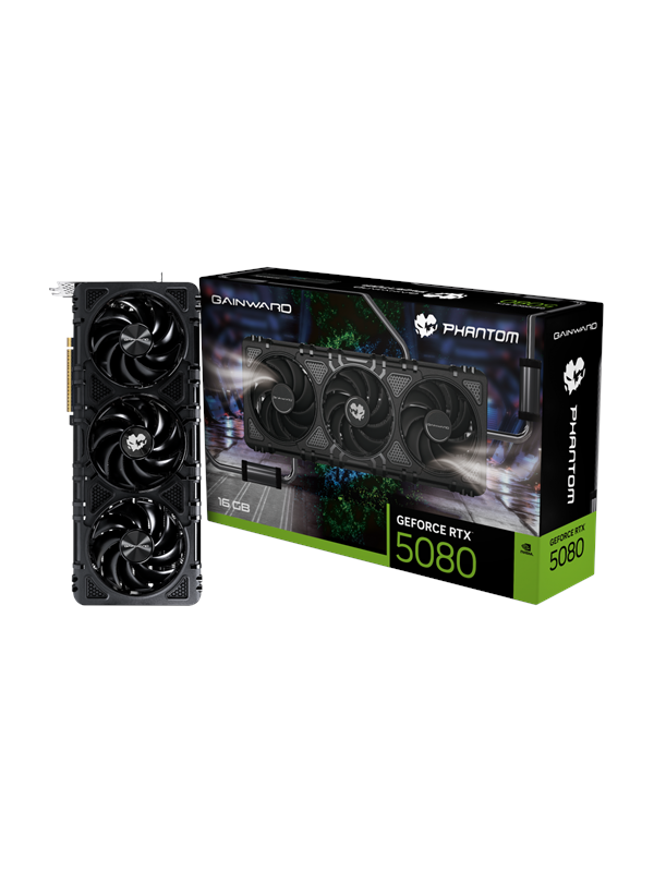 Geforce Rtx 5080 Phantom   16gb Gddr7 Ram   Grafikkort fra Gainward