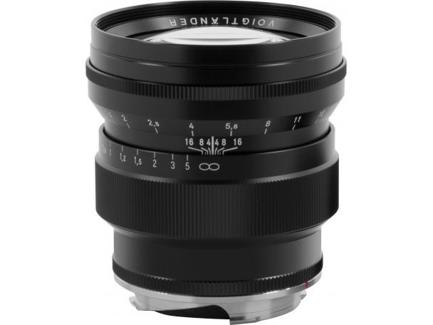 Objektiv   Nokton 75mm F 1.5 Objektiv Til Leica M   Sort fra Voigtlander
