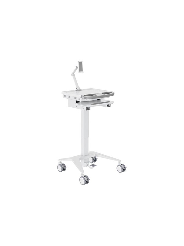 M Basic Cart   For Tablet   Keyboard   Mouse   Notebook   White Silver 7.5 Kg fra Multibrackets