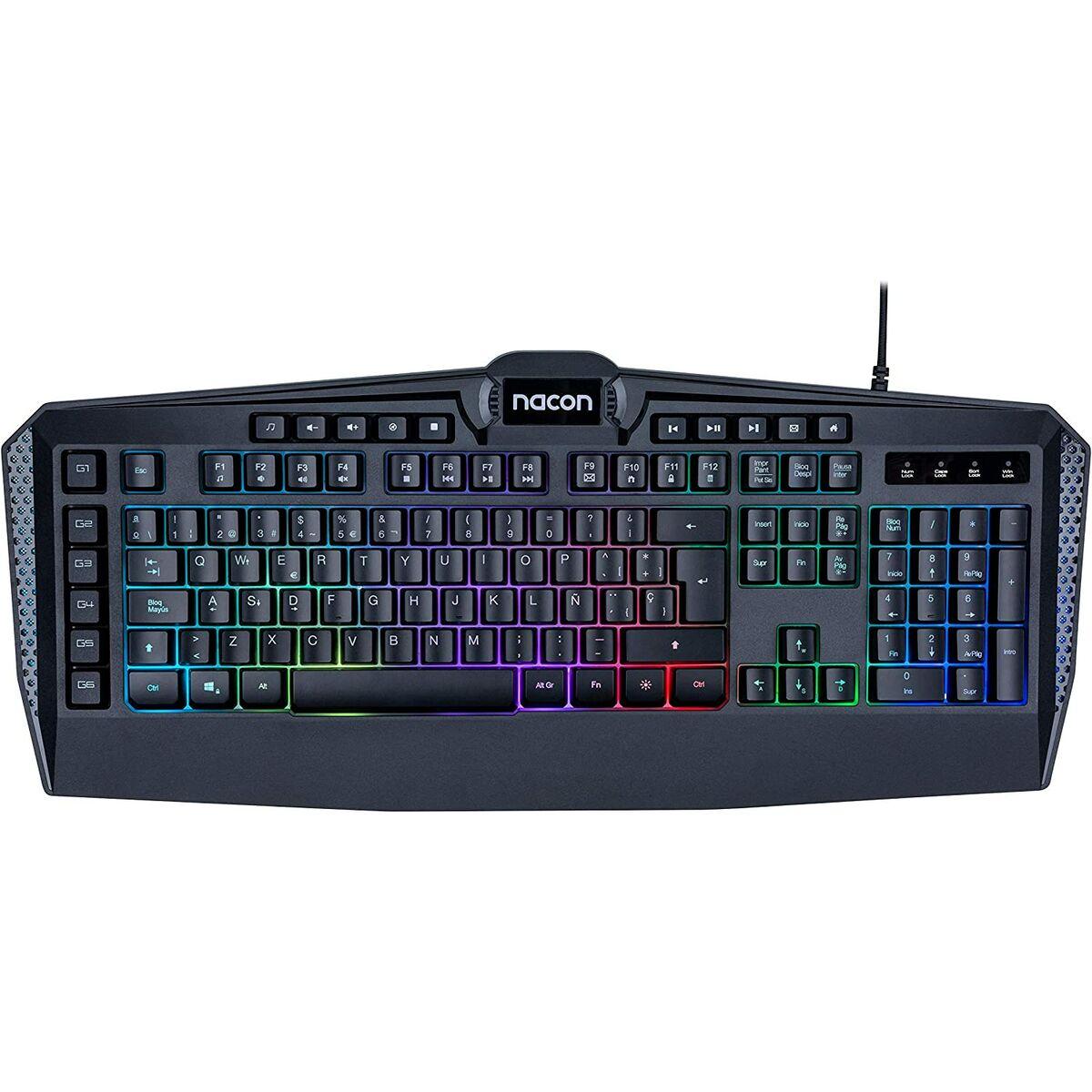 Tastatur   Pccl 210es Sort fra Nacon