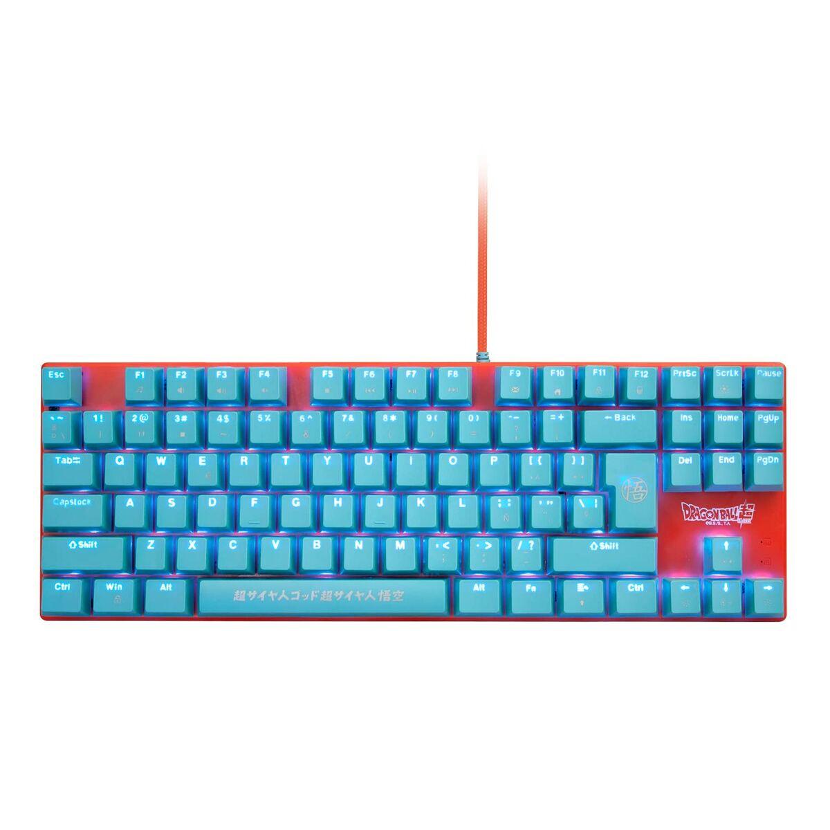 Gaming Tastatur Fr Tec Dbpckeygo Blå Spansk Qwerty Qwerty fra Fr-tec