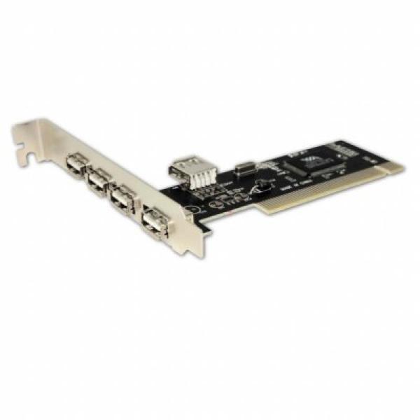 Pci Kort  ! Apppci4pv3 Usb 2.0 4 + 1 Porte fra Approx