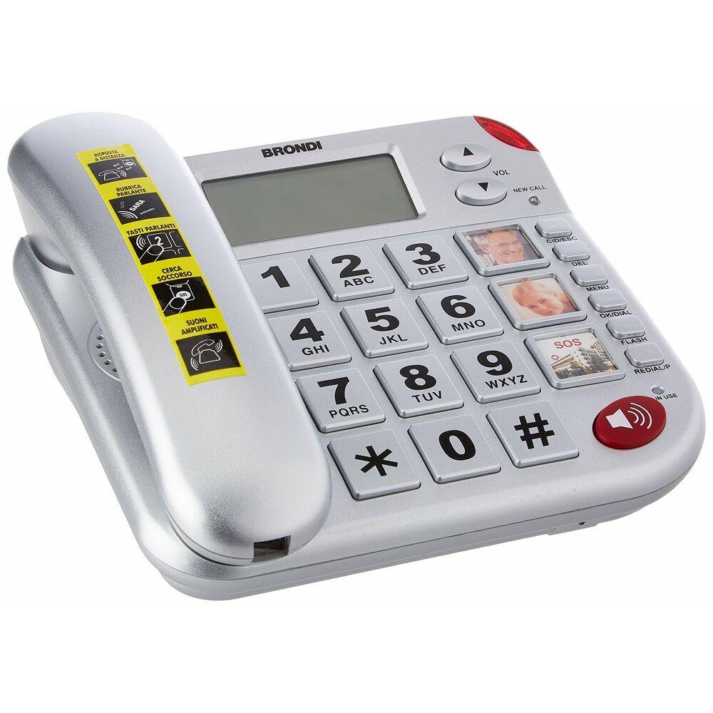 Fastnettelefon Til ældre Super Bravo Plus fra Xtra Battery