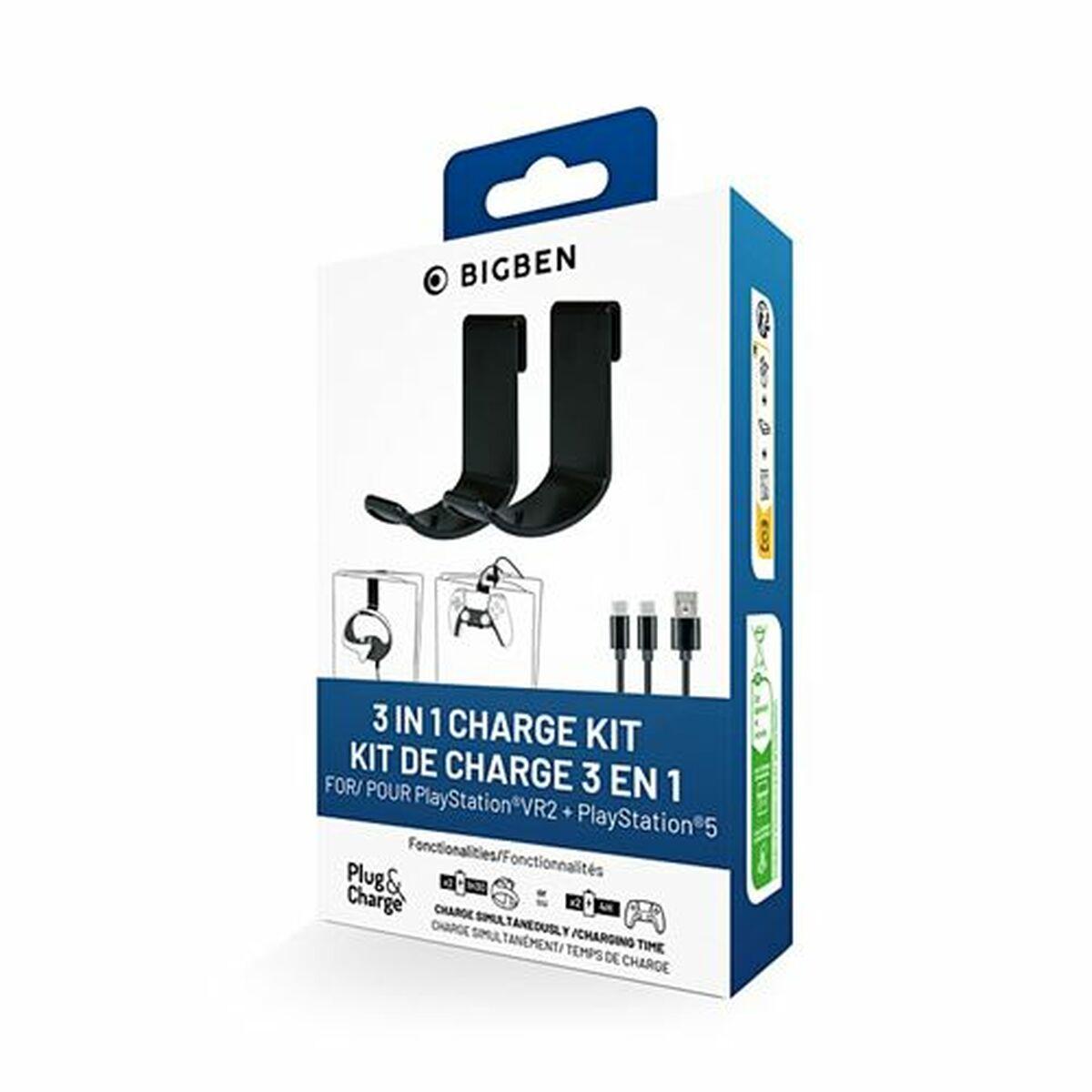 Usb Oplader   Ps5 3 En 1 fra Nacon