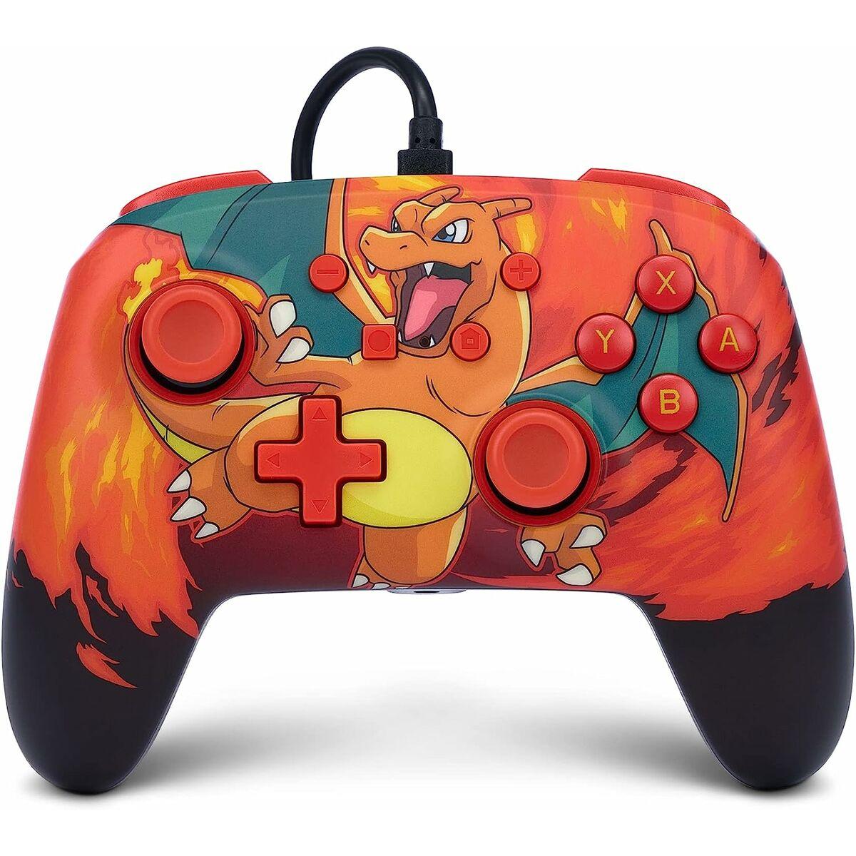 Controller   Charizard Rød Nintendo Switch fra Powera