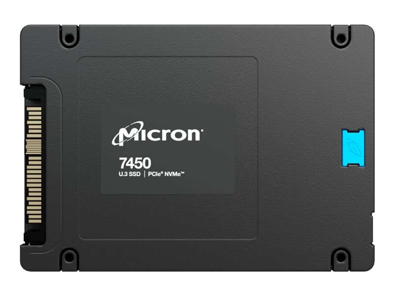 Micron 7450 Pro   Ssd   Enterprise, Read Intensive   7680 Gb   Intern   2.5"   U.3 Pcie 4.0 X4 (nvme)   Taa Kompatibel fra Crucial