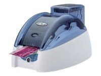 Tattoo Rw   Plastikkortprinter   S H   Direkte Termisk   Cr 80 Card (85.6 X 54 Mm)   300 Dpi   Kapacitet: 100 Kort   Usb, Lan   Brilliant Blå fra Evolis