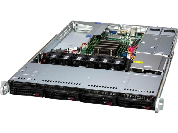Supermicro As 1015sv Wtnrt, Socket Sp3, Amd, Amd Epyc, Ddr5 Sdram, 576 Gb, 3.5,m.2 fra Super Micro Computer