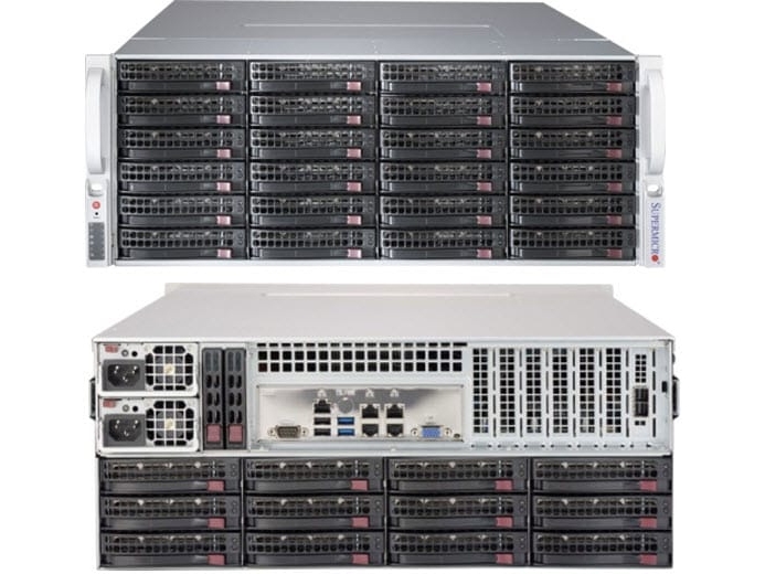 Supermicro Gehäuse Superchassis Cse 847be1c12 R1k68lpb4 (cse 847be1c12 R1k68lpb4) fra Super Micro Computer