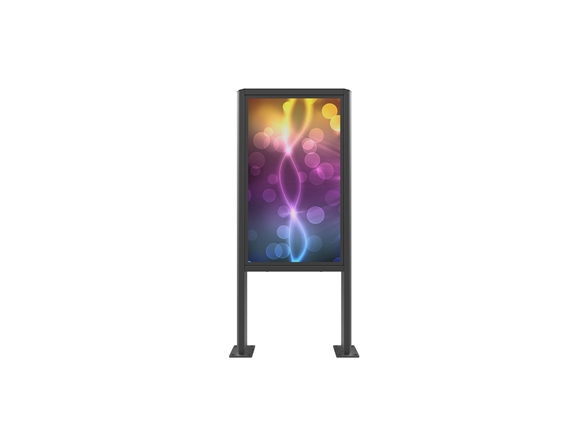 Laikiklis   | Floor Stand | Pok101 | 55 " | Maximum Weight (capacity) 80 Kg | Juodas fra Edbak