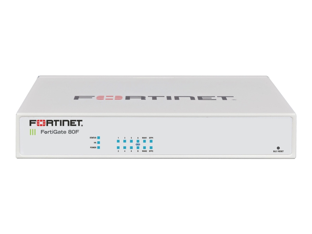 Fortigate 80f   Sikkerhedsudstyr   1gbe   Desktop fra Fortinet